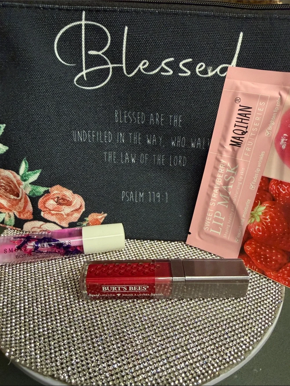 Burt's Bees Liquid Lipstick and more! Beauty bundle 4 items